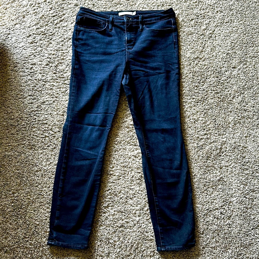 Athleta Sculptec Skinny Jeans Sz 12